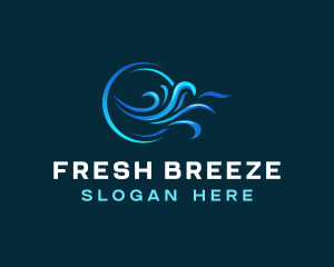 Breeze - Air Breeze Ventilation logo design