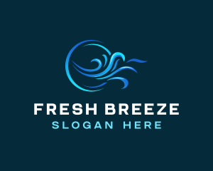 Air Breeze Ventilation logo design