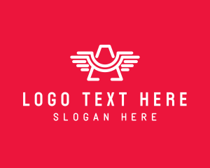 Symmetrical - Generic Corporate Wing Letter A logo design