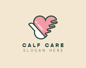 Hand Heart Care logo design