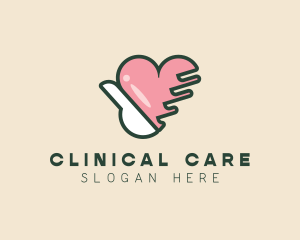 Hand Heart Care logo design