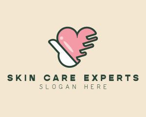 Hand Heart Care logo design