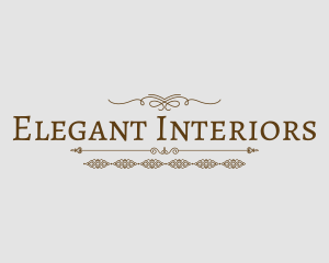 Ornate Elegant Restaurant logo design