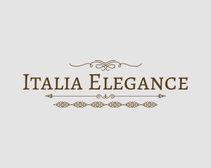 Ornate Elegant Restaurant logo design