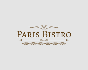 Ornate Elegant Restaurant logo design