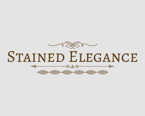 Ornate Elegant Restaurant logo design