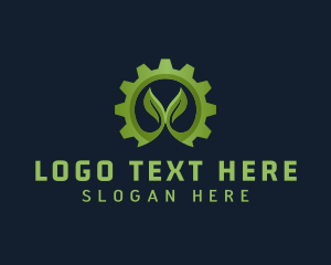 Organic - Plant Gear Agriculture logo design