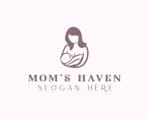 Breastfeeding Maternity logo design