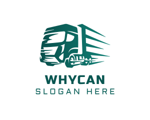 Logistics Truck Express Logo