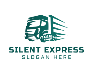 Logistics Truck Express logo design