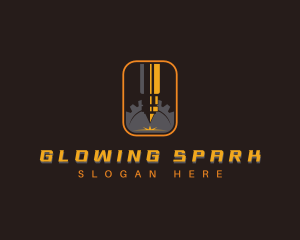 Industrial Laser Machine  logo design