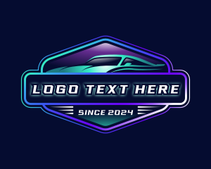 Sports Car Automotive Logo