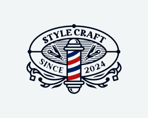 Hairstyling - Barbershop Razor Hairstyling logo design