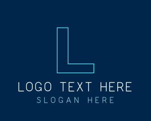 Business - Business Outline Lettermark logo design