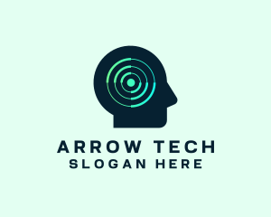 Artificial Intelligence Tech logo design