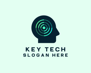 Artificial Intelligence Tech logo design