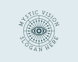 Fortune Teller - Mystic Fortune Eye logo design