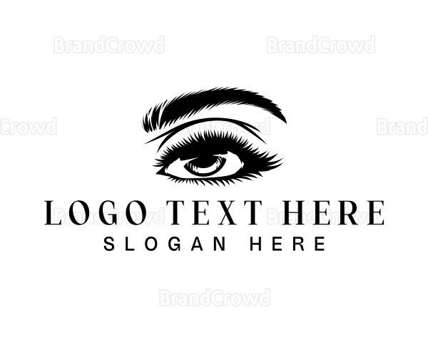 Eye Brow Makeup Logo