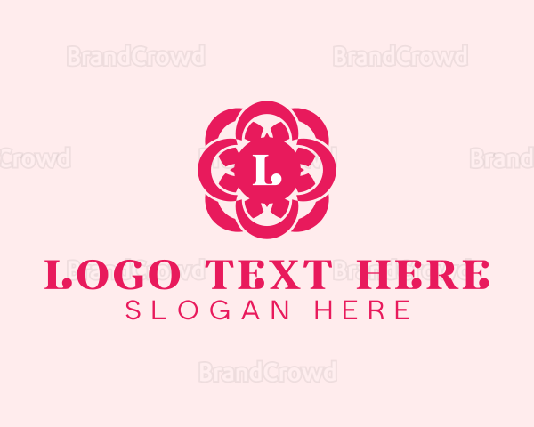 Feminine Floral Boutique Logo