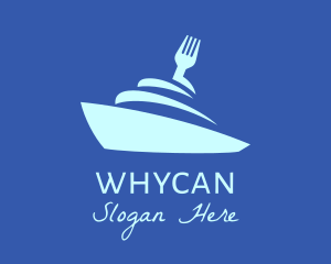 Sailing - Cruise Ship Food Meal logo design