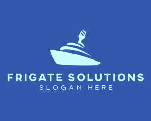 Cruise Ship Meal logo design