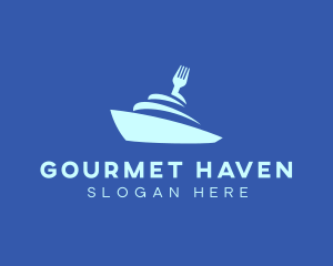 Cruise Ship Meal logo design