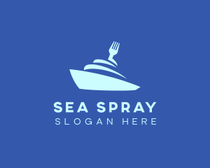 Cruise Ship Meal logo design