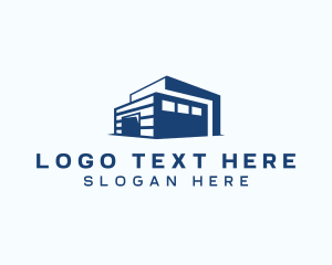 Storage - Industrial Warehouse Depot logo design