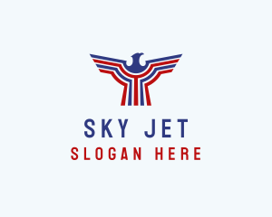 Airline - Eagle USA Airline logo design