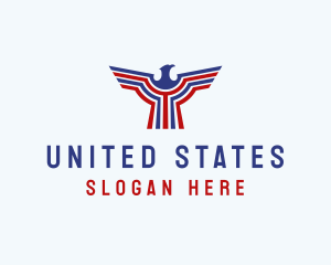 Eagle USA Airline logo design