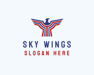 Airline - Eagle USA Airline logo design