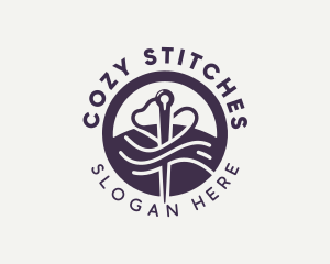 Stitching Needle Thread logo design