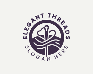 Stitching Needle Thread logo design