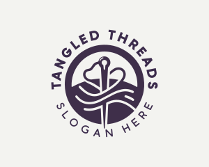 Stitching Needle Thread logo design