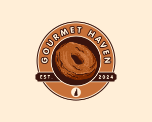 Donut Pastry New Hampshire logo design