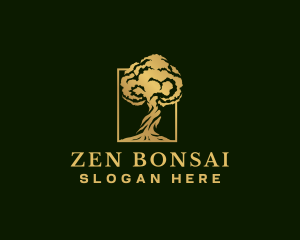 Bonsai - Premium Nature Tree logo design