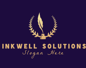 Write - Writing Quill Ink logo design