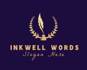 Writing - Writing Quill Ink logo design