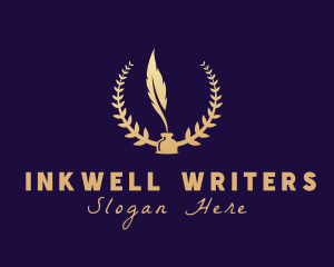 Writing - Writing Quill Ink logo design