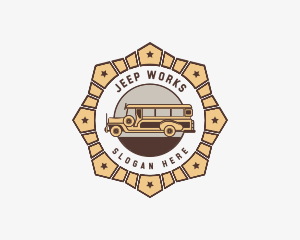 Jeep - Philippine Jeepney Vehicle logo design