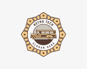 Philippine Jeepney Vehicle logo design