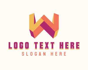 Professional - Creative Studio Letter W logo design