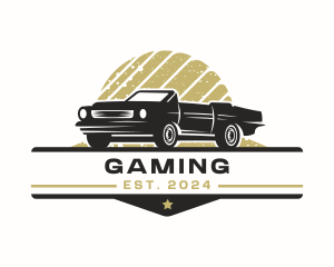 Retro Automobile Restoration Logo