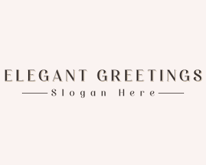 Elegant Luxury Business logo design