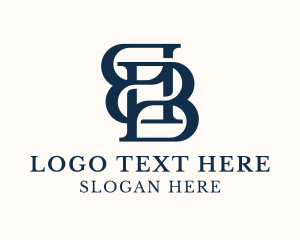 Corporate Business Letter B  Logo