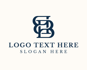 Letter Pr - Corporate Business Letter B logo design