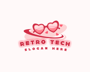 Heart Shades Eyewear logo design