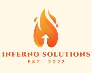 Fire Arrow Sustainable Energy logo design