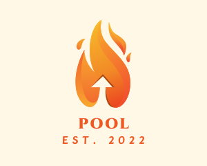Blaze - Fire Arrow Sustainable Energy logo design
