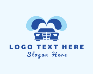 Cleaning - Vehicle Water Cleaning logo design